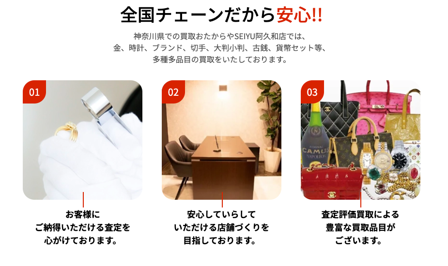 おたからや SEIYU阿久和店 0