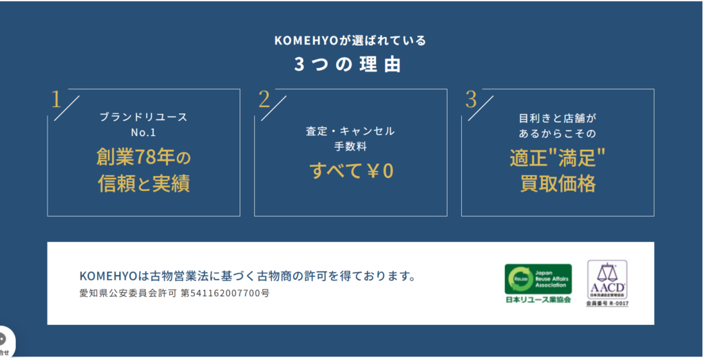 KOMEHYO（コメ兵）買取センタールミネ町田 1